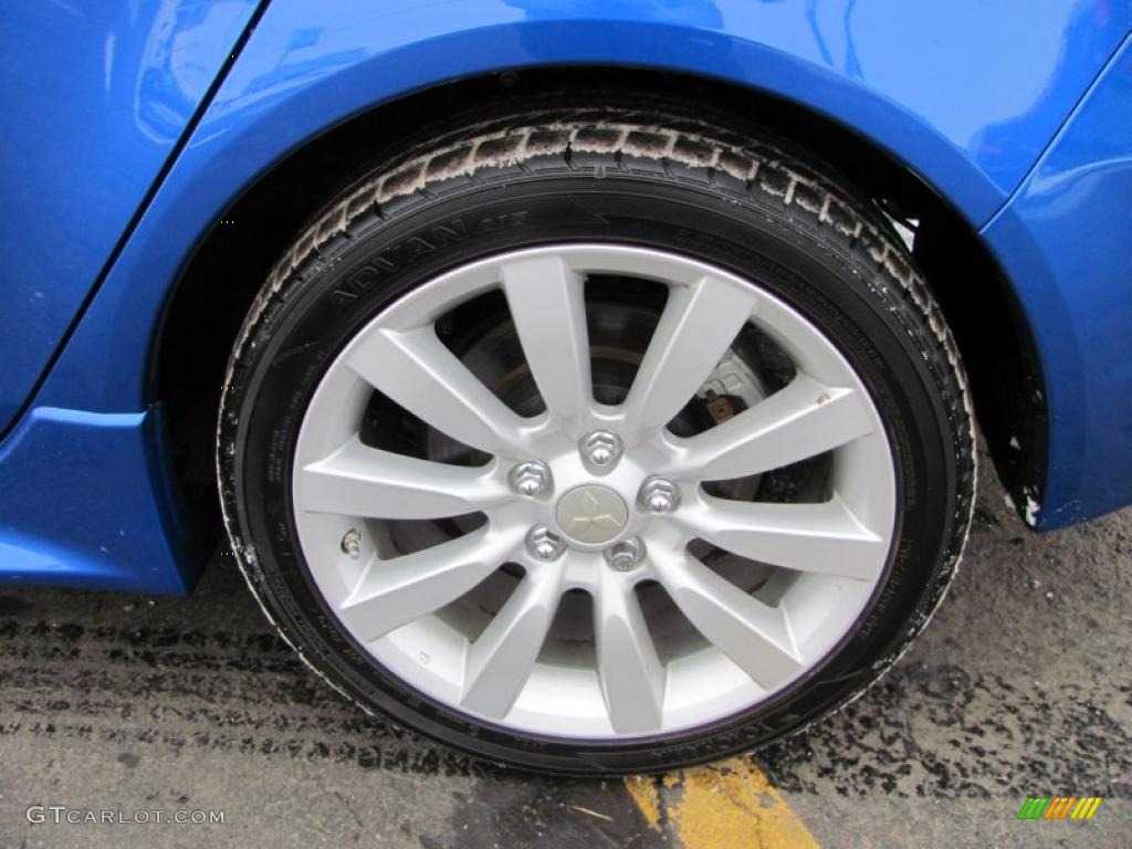 2010 Mitsubishi Lancer Sportback RALLIART AWD Wheel Photo #41998180