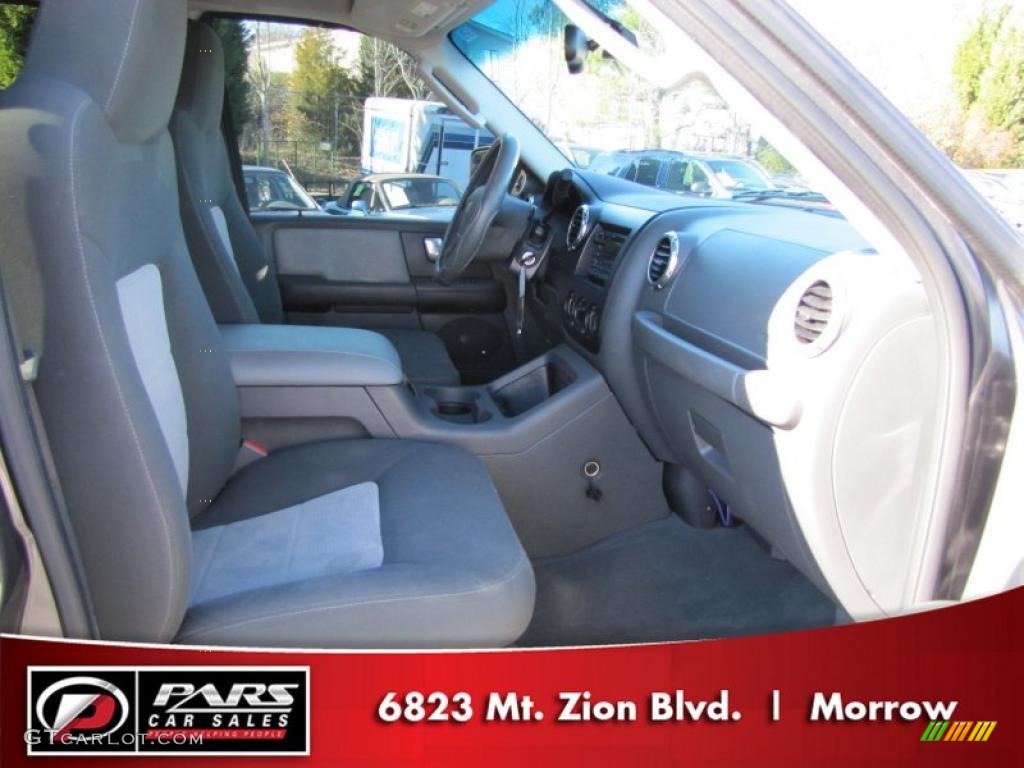 2003 Expedition XLT - Dark Shadow Grey Metallic / Flint Grey photo #12