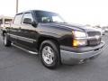 2005 Black Chevrolet Silverado 1500 LS Crew Cab  photo #9