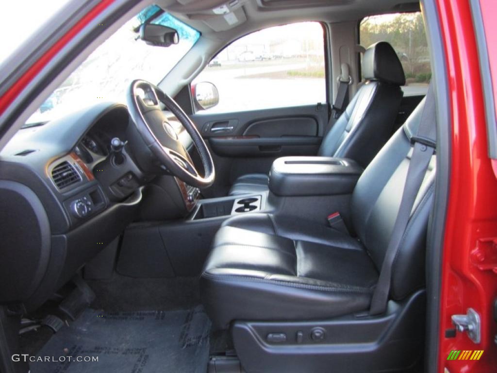 Ebony Interior 2007 Chevrolet Tahoe LT Photo #41998980