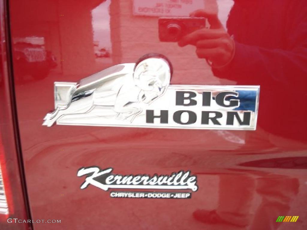 2011 Ram 1500 Big Horn Crew Cab - Deep Cherry Red Crystal Pearl / Dark Slate Gray/Medium Graystone photo #14