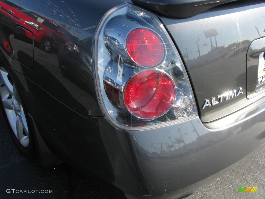 2005 Altima 3.5 SE - Smoke Metallic / Charcoal photo #7