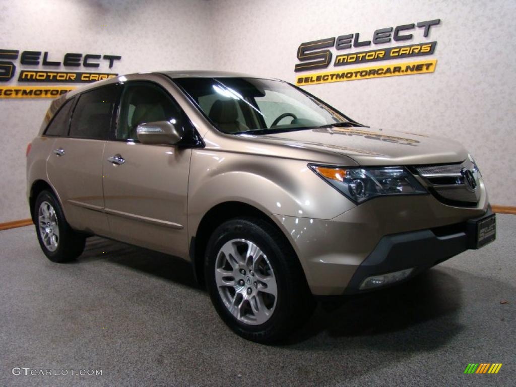 2007 MDX  - Desert Rock Metallic / Taupe photo #3