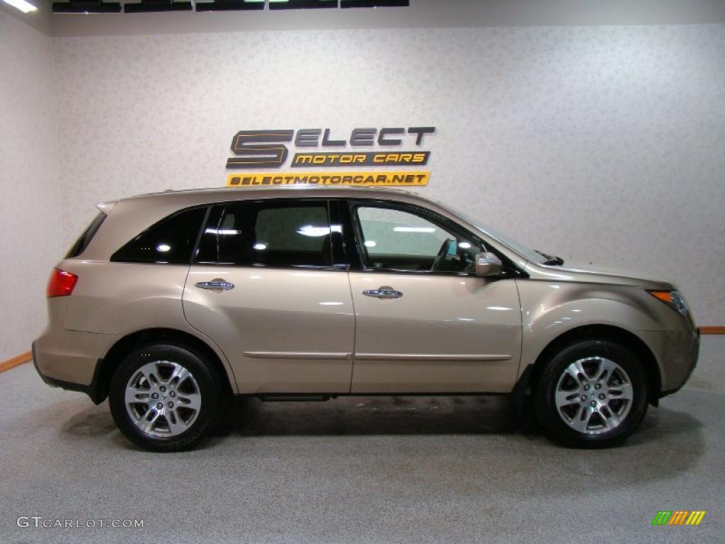 2007 MDX  - Desert Rock Metallic / Taupe photo #4