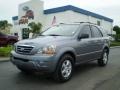 2007 Alpine Gray Kia Sorento LX  photo #7