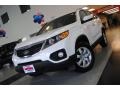 2011 Snow White Pearl Kia Sorento LX AWD  photo #2