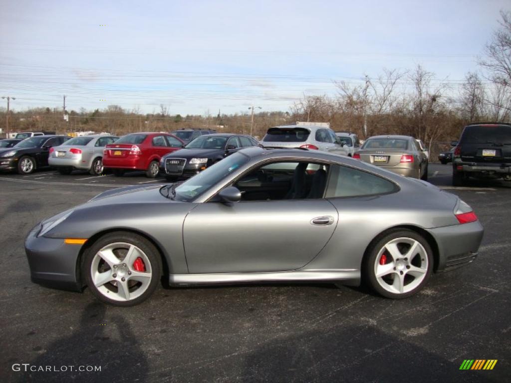 Seal Grey Metallic 2004 Porsche 911 Carrera 4S Coupe Exterior Photo #42011412
