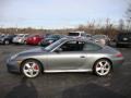 Seal Grey Metallic 2004 Porsche 911 Carrera 4S Coupe Exterior