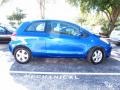 2008 Blazing Blue Pearl Toyota Yaris S 3 Door Liftback  photo #2