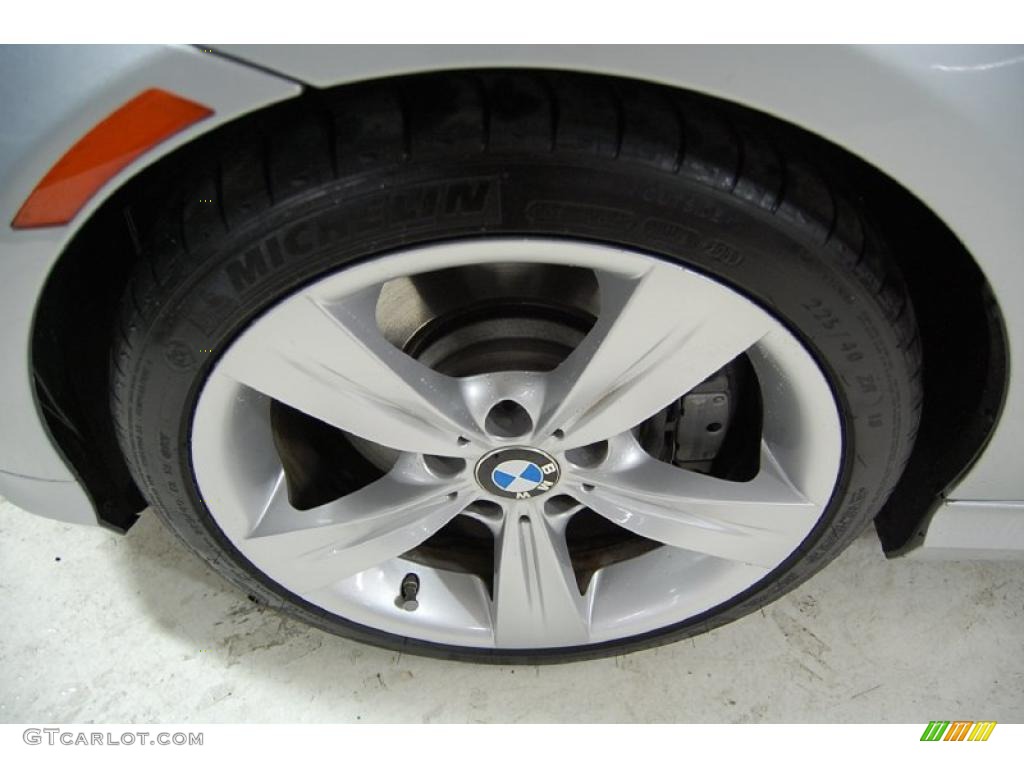 2009 3 Series 335i Sedan - Titanium Silver Metallic / Black photo #11