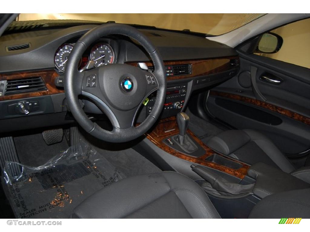 2009 3 Series 335i Sedan - Titanium Silver Metallic / Black photo #17