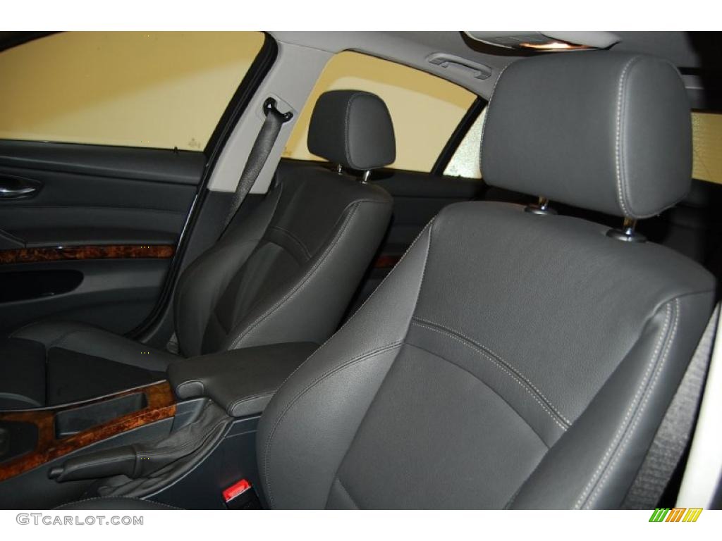 2009 3 Series 335i Sedan - Titanium Silver Metallic / Black photo #19