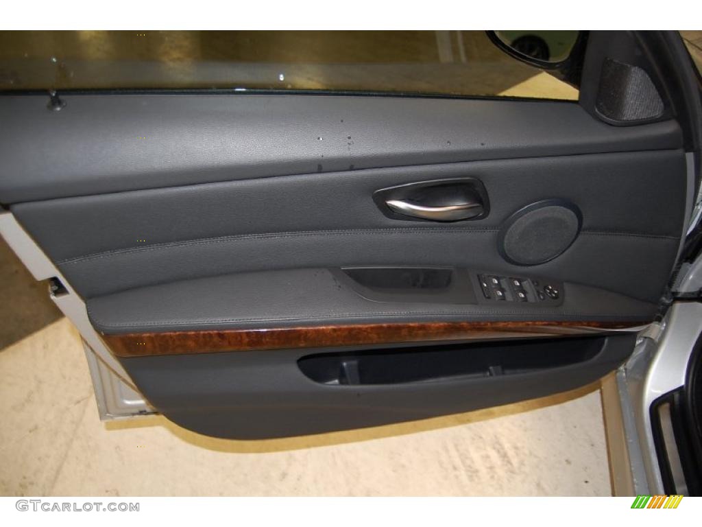 2009 3 Series 335i Sedan - Titanium Silver Metallic / Black photo #21