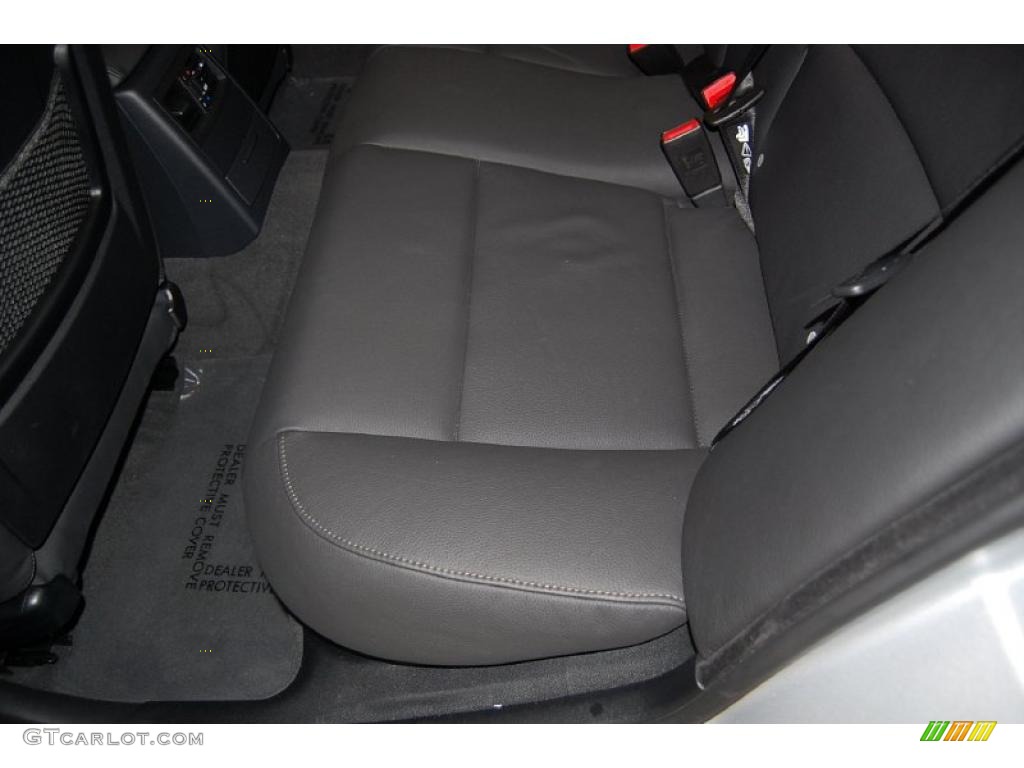 2009 3 Series 335i Sedan - Titanium Silver Metallic / Black photo #26