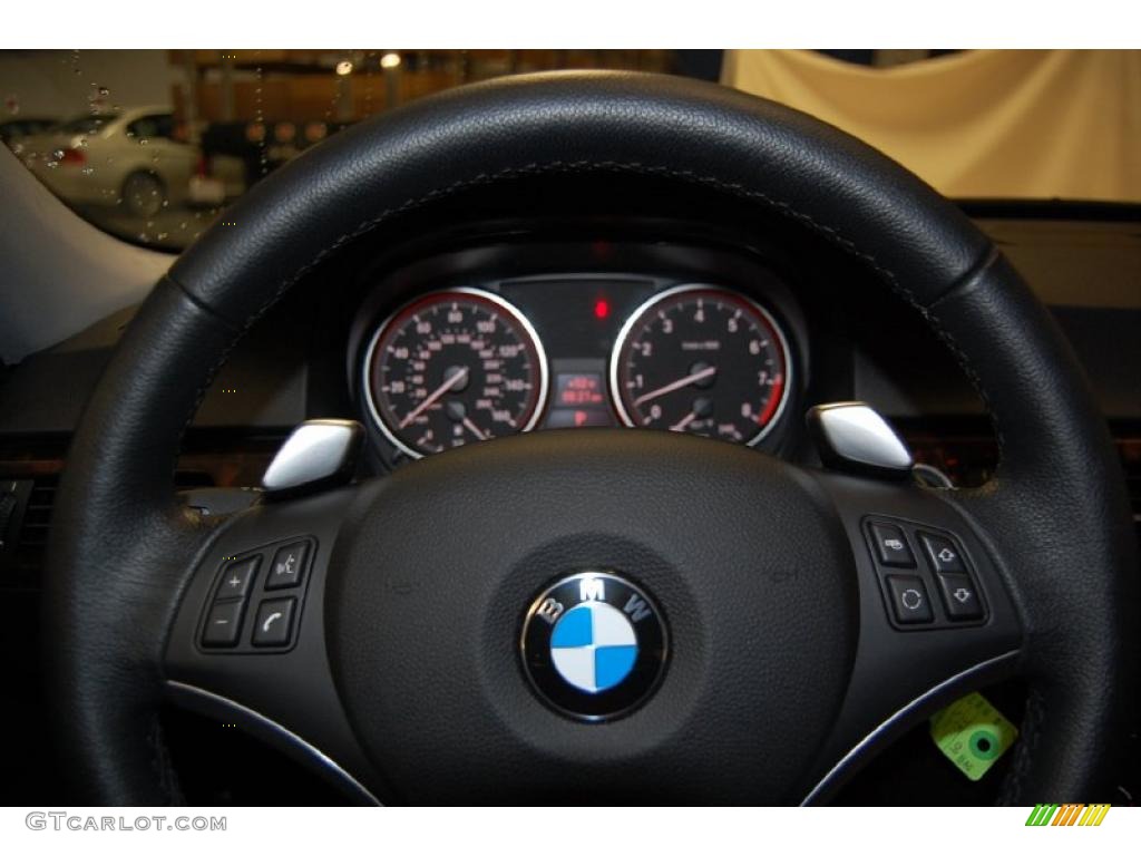 2009 3 Series 335i Sedan - Titanium Silver Metallic / Black photo #30