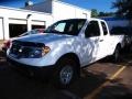 Avalanche White - Frontier XE King Cab Photo No. 4