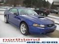 2004 Sonic Blue Metallic Ford Mustang GT Coupe  photo #14