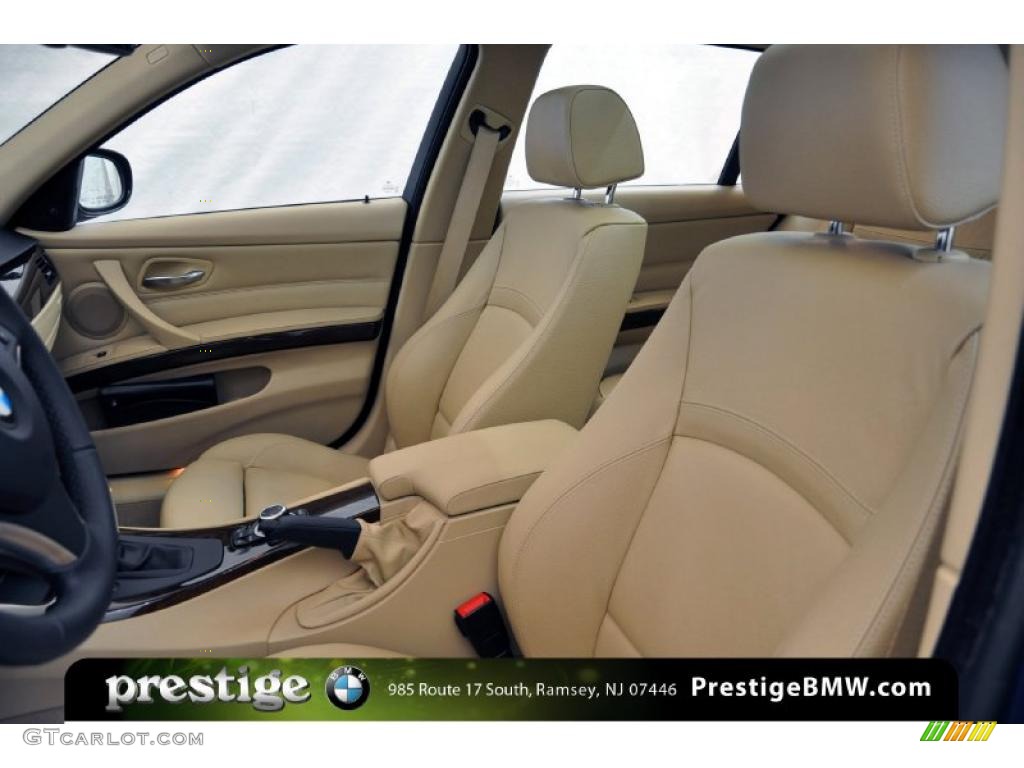 2010 3 Series 328i xDrive Sports Wagon - Montego Blue Metallic / Beige photo #11