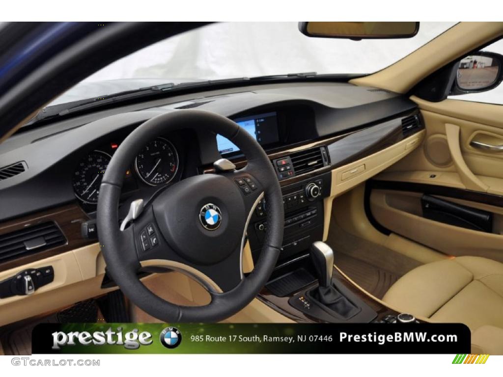 2010 3 Series 328i xDrive Sports Wagon - Montego Blue Metallic / Beige photo #15