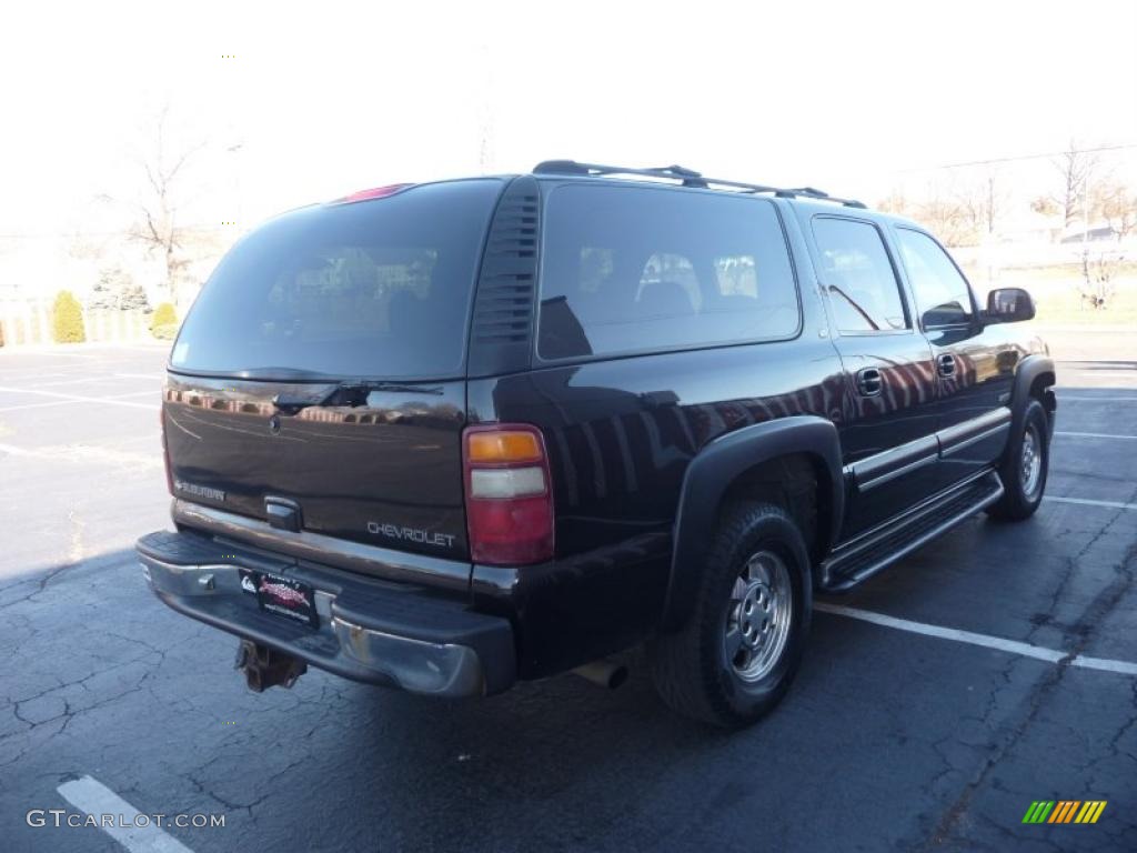 2001 Suburban 1500 LT 4x4 - Forest Green Metallic / Light Gray/Neutral photo #3