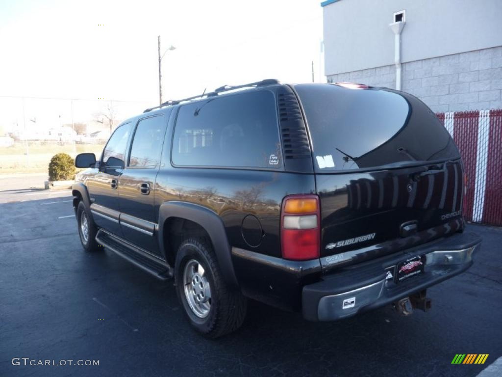 2001 Suburban 1500 LT 4x4 - Forest Green Metallic / Light Gray/Neutral photo #4