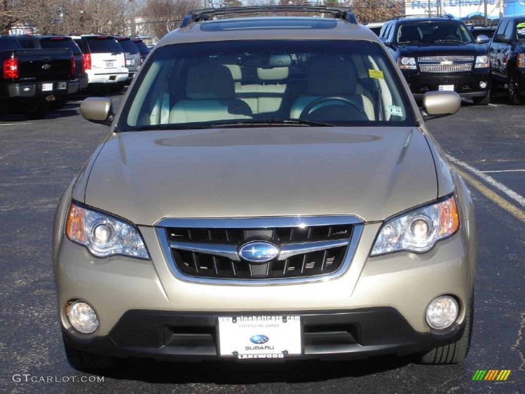 2009 Outback 2.5i Limited Wagon - Harvest Gold Metallic / Warm Ivory photo #2