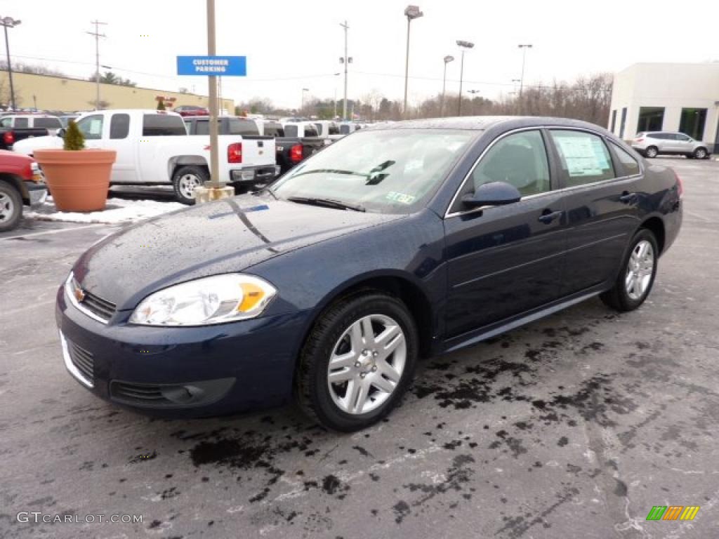 2011 Impala LT - Imperial Blue Metallic / Ebony photo #3