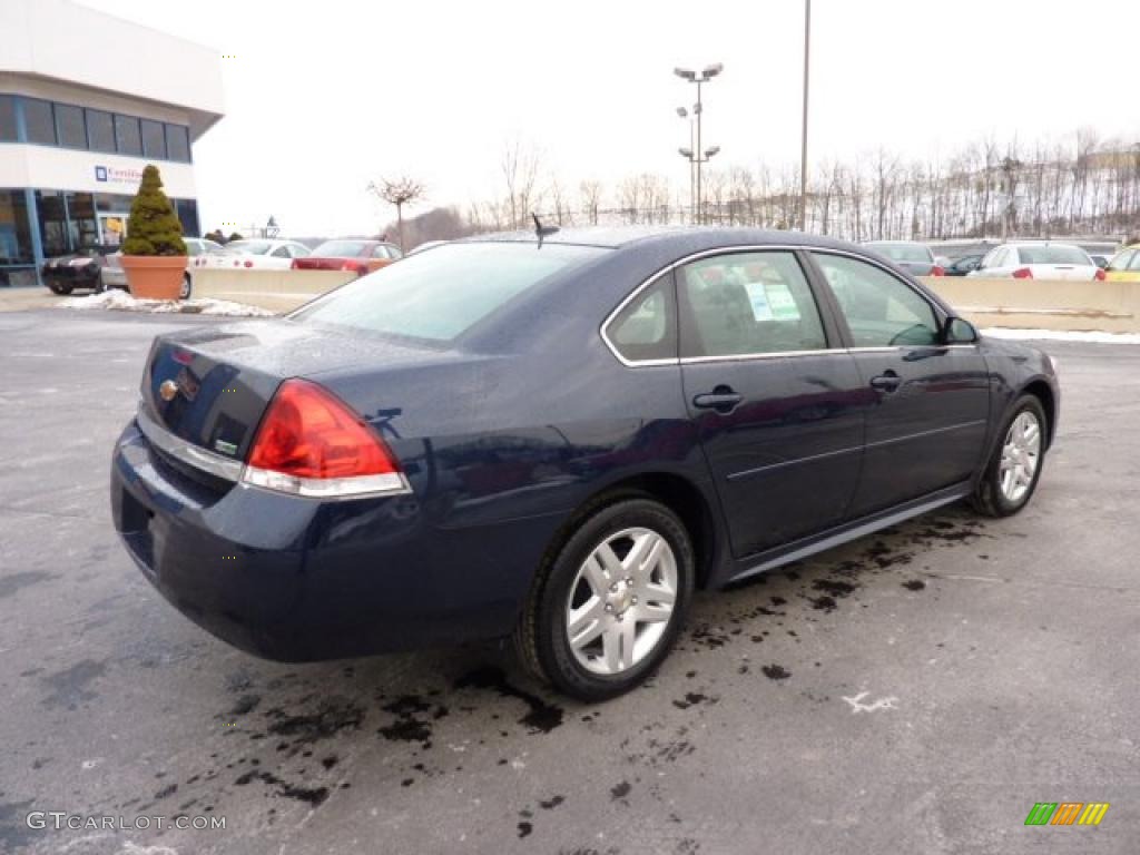 2011 Impala LT - Imperial Blue Metallic / Ebony photo #10