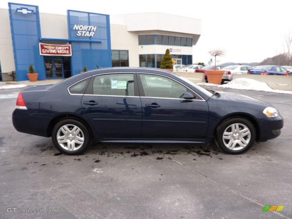 2011 Impala LT - Imperial Blue Metallic / Ebony photo #11