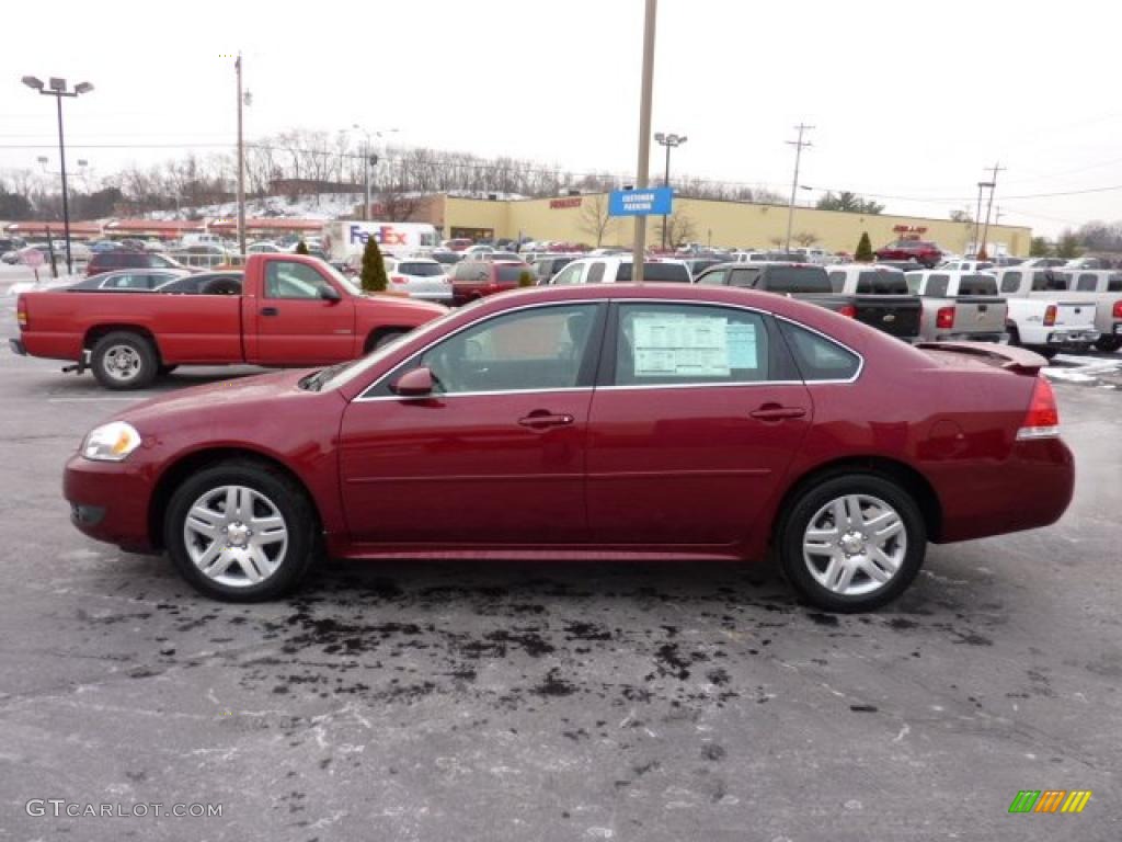 2011 Impala LT - Red Jewel Tintcoat / Ebony photo #4