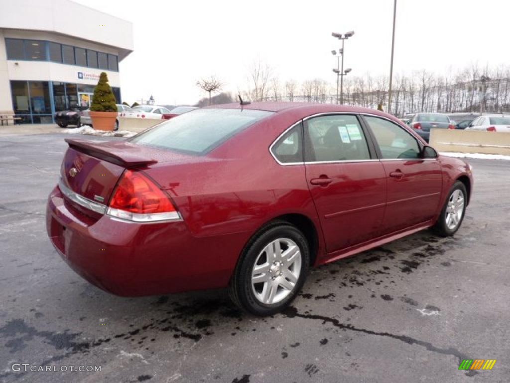 2011 Impala LT - Red Jewel Tintcoat / Ebony photo #10