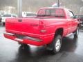 2001 Flame Red Dodge Ram 1500 Sport Club Cab 4x4  photo #4