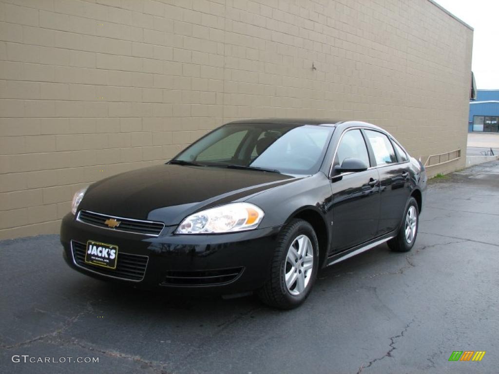 2010 Impala LS - Black / Gray photo #2