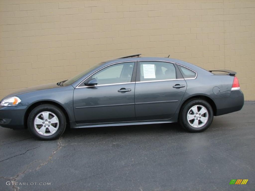 2010 Impala LT - Cyber Gray Metallic / Ebony photo #1