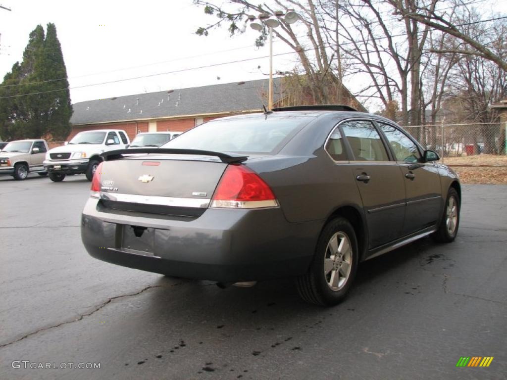 2010 Impala LT - Cyber Gray Metallic / Ebony photo #5