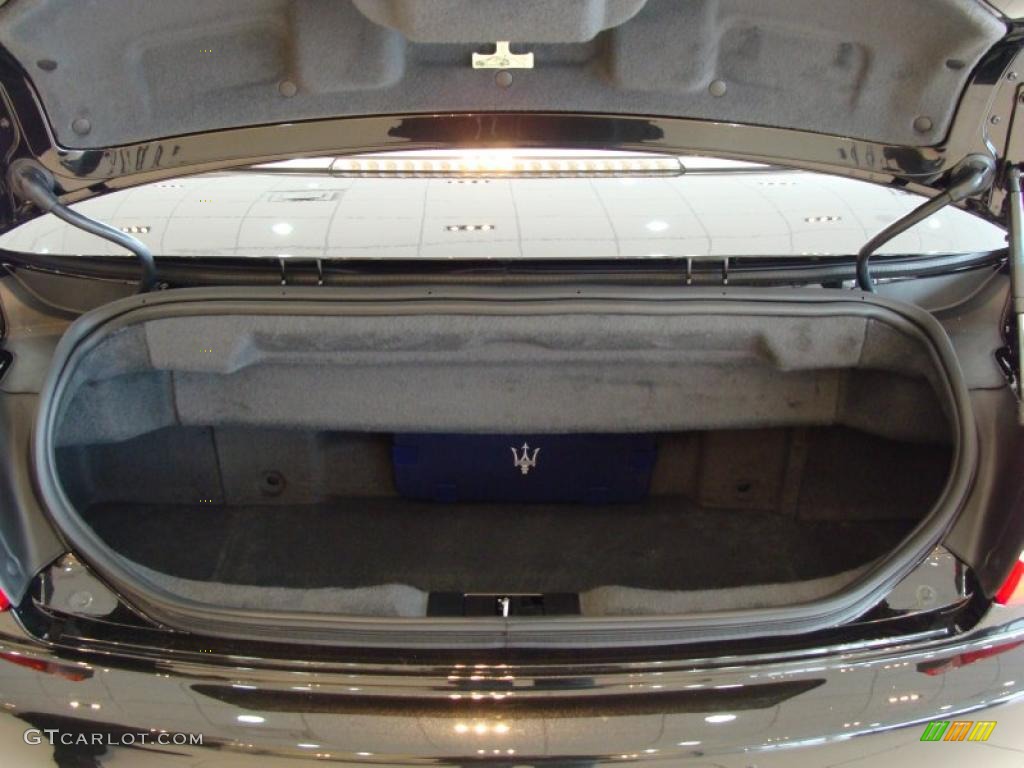 2011 Maserati GranTurismo Convertible GranCabrio Trunk Photo #42023157