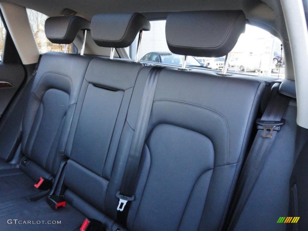 Black Interior 2009 Audi Q5 3.2 Premium quattro Photo #42023772