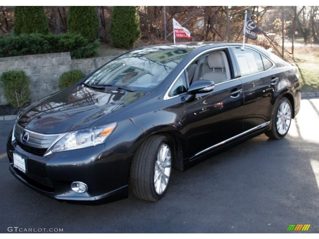 2010 HS 250h Hybrid Premium - Smoky Granite Mica / Gray photo #1