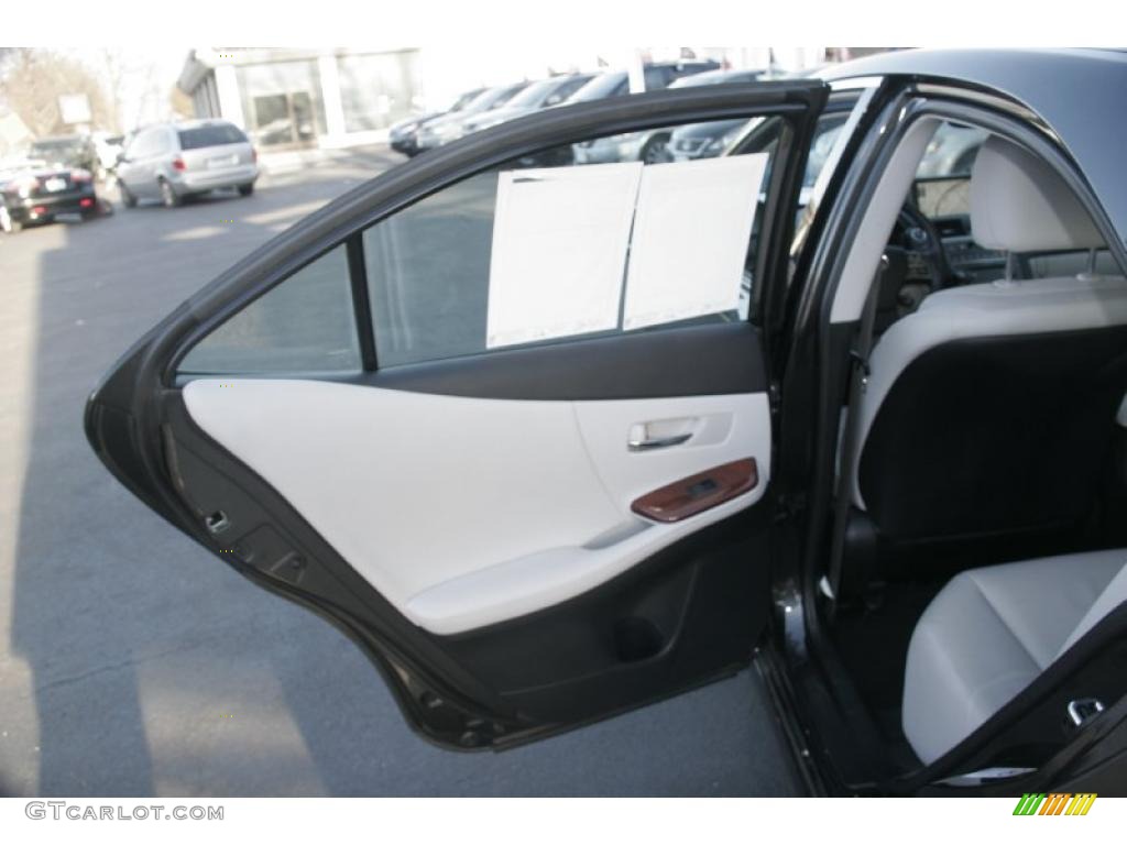 2010 Lexus HS 250h Hybrid Premium Gray Door Panel Photo #42024929