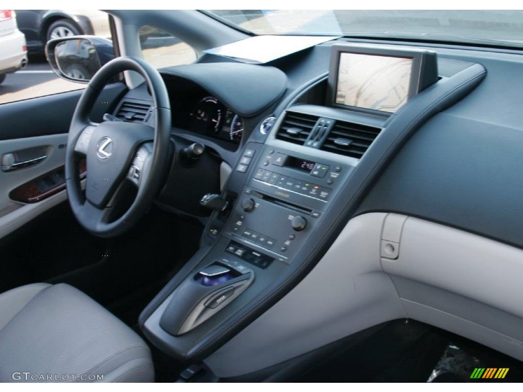 2010 Lexus HS 250h Hybrid Premium Gray Dashboard Photo #42024986