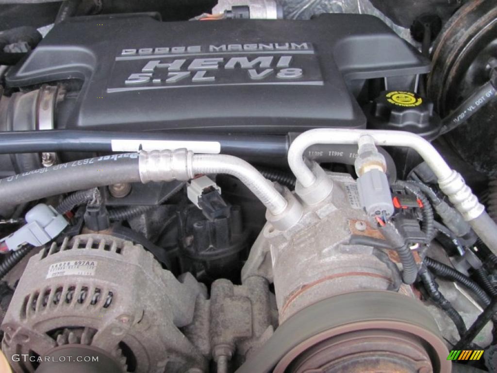 2004 Dodge Ram 2500 SLT Quad Cab 4x4 5.7 Liter HEMI OHV 16-Valve V8 Engine Photo #42027758