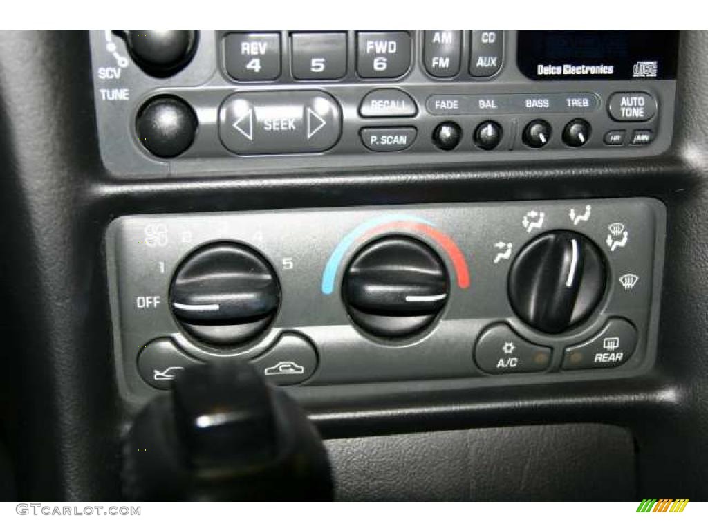 2000 Corvette Convertible - Black / Black photo #13