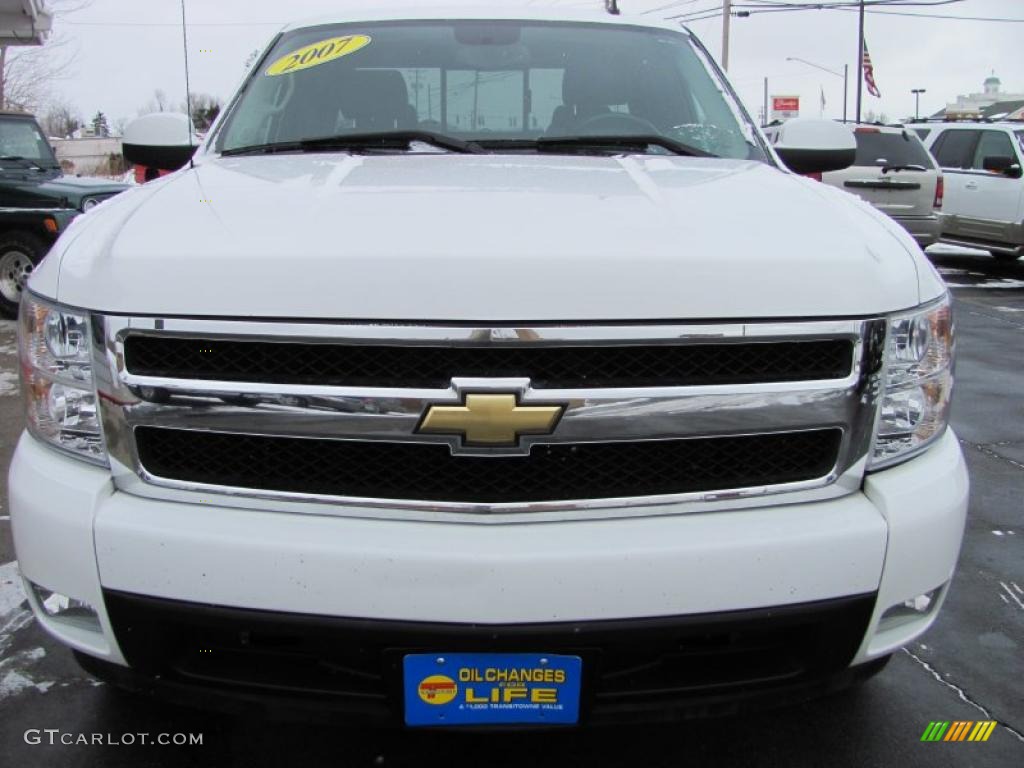 2008 Silverado 1500 LT Extended Cab 4x4 - Summit White / Ebony photo #24