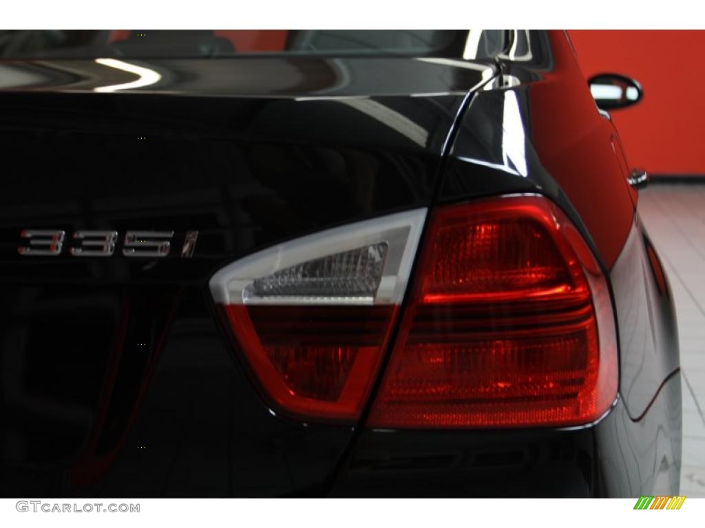 2008 3 Series 335i Sedan - Jet Black / Black photo #4