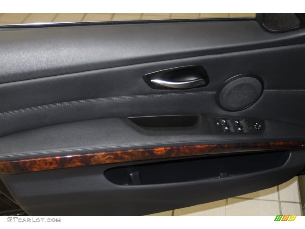 2008 3 Series 335i Sedan - Jet Black / Black photo #25