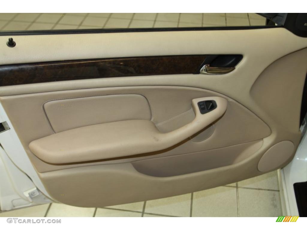 2000 3 Series 323i Sedan - Alpine White / Sand photo #19
