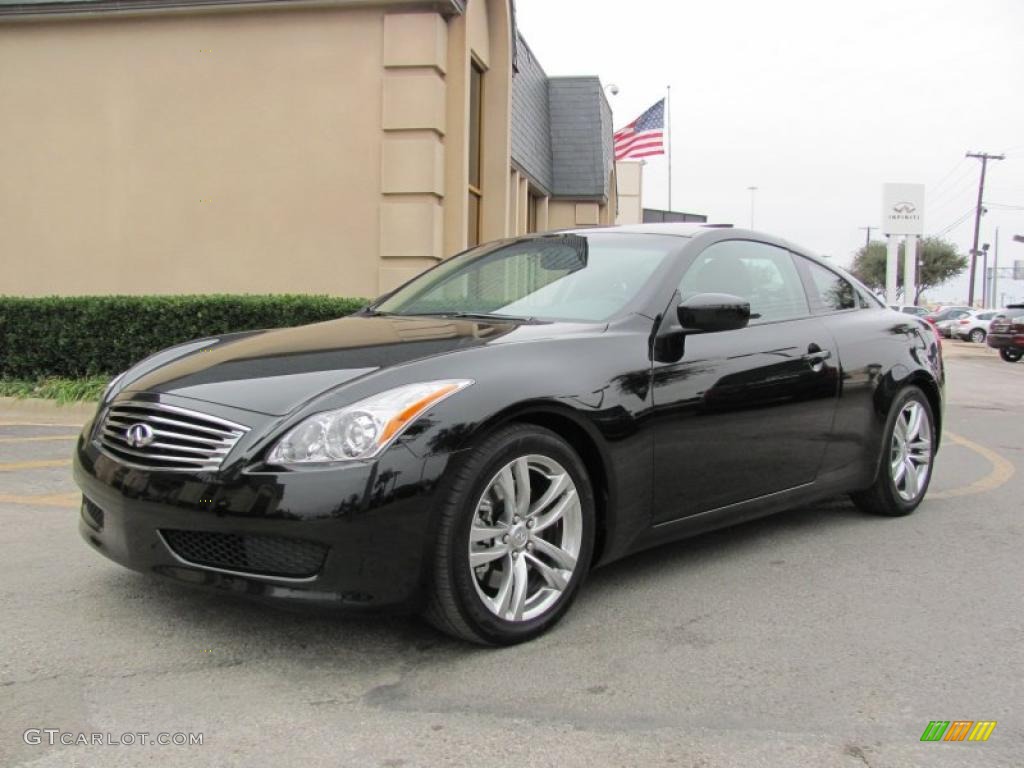 Black Obsidian 2008 Infiniti G 37 Journey Coupe Exterior Photo #42032727