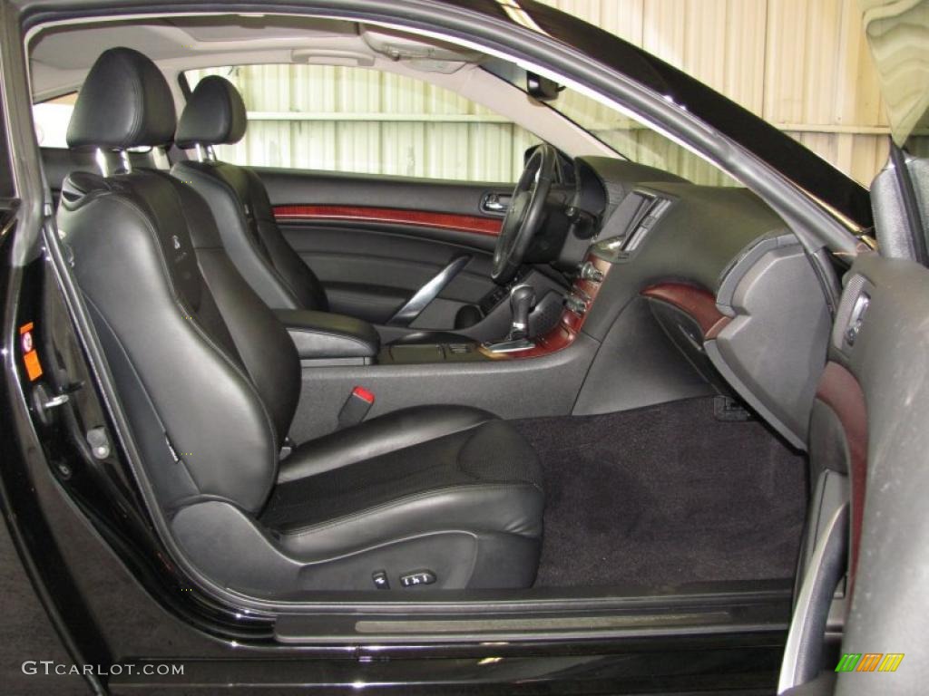 Graphite Interior 2008 Infiniti G 37 Journey Coupe Photo #42032751