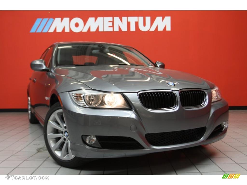 2011 3 Series 328i Sedan - Space Gray Metallic / Gray Dakota Leather photo #1
