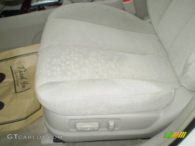 2007 Sonata GLS - Powder White Pearl / Beige photo #15